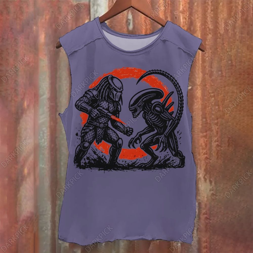 Predator Vs Alien Tank Top