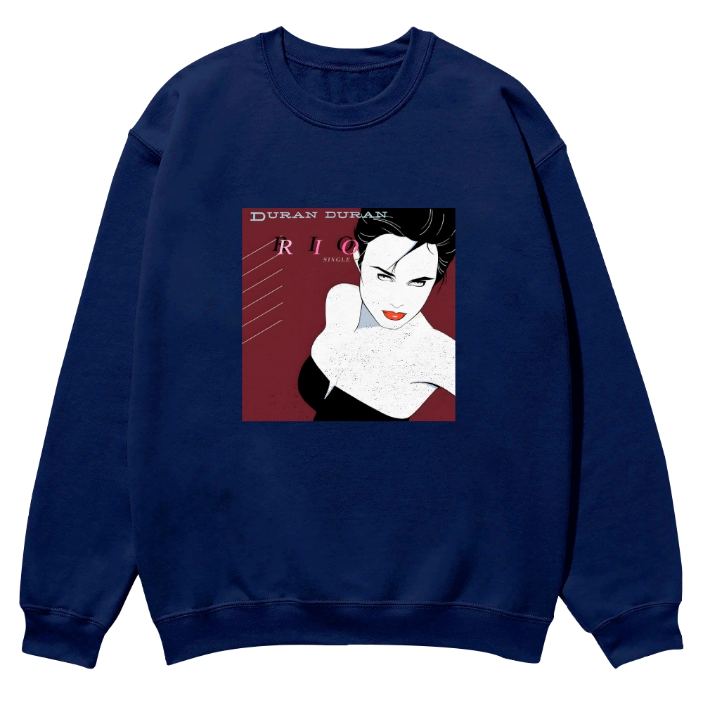 Duran Duran Rio album cover graphic Casual Crewneck Sweatshirt