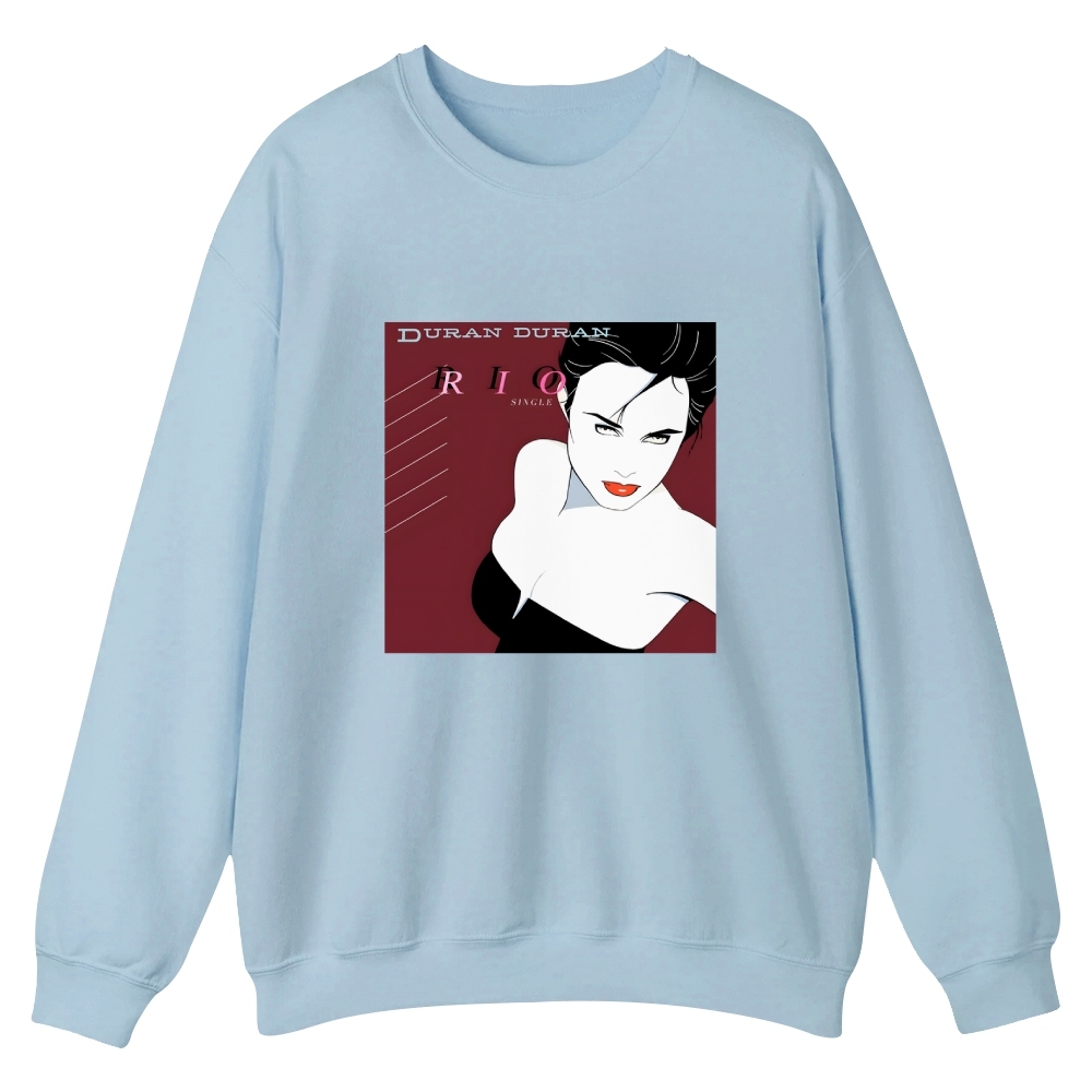 Duran Duran Rio album cover graphic Casual Crewneck Sweatshirt