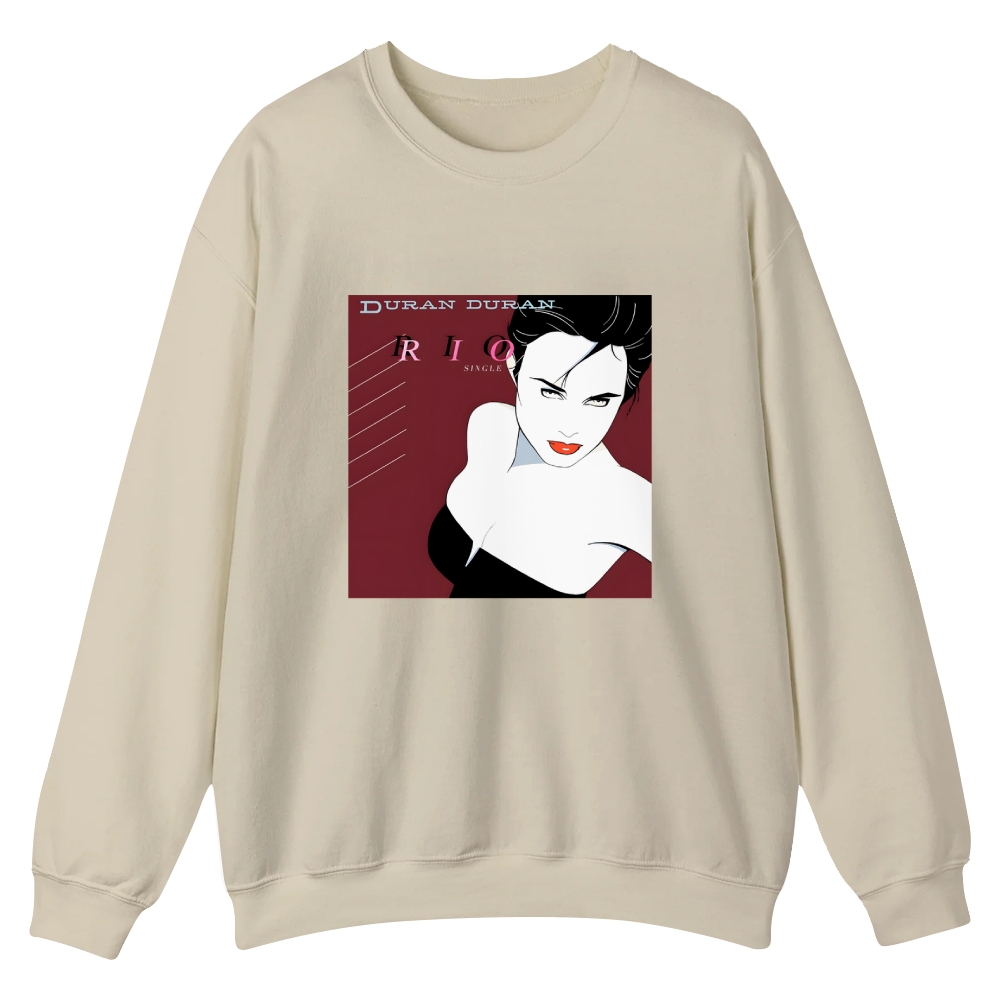 Duran Duran Rio album cover graphic Casual Crewneck Sweatshirt