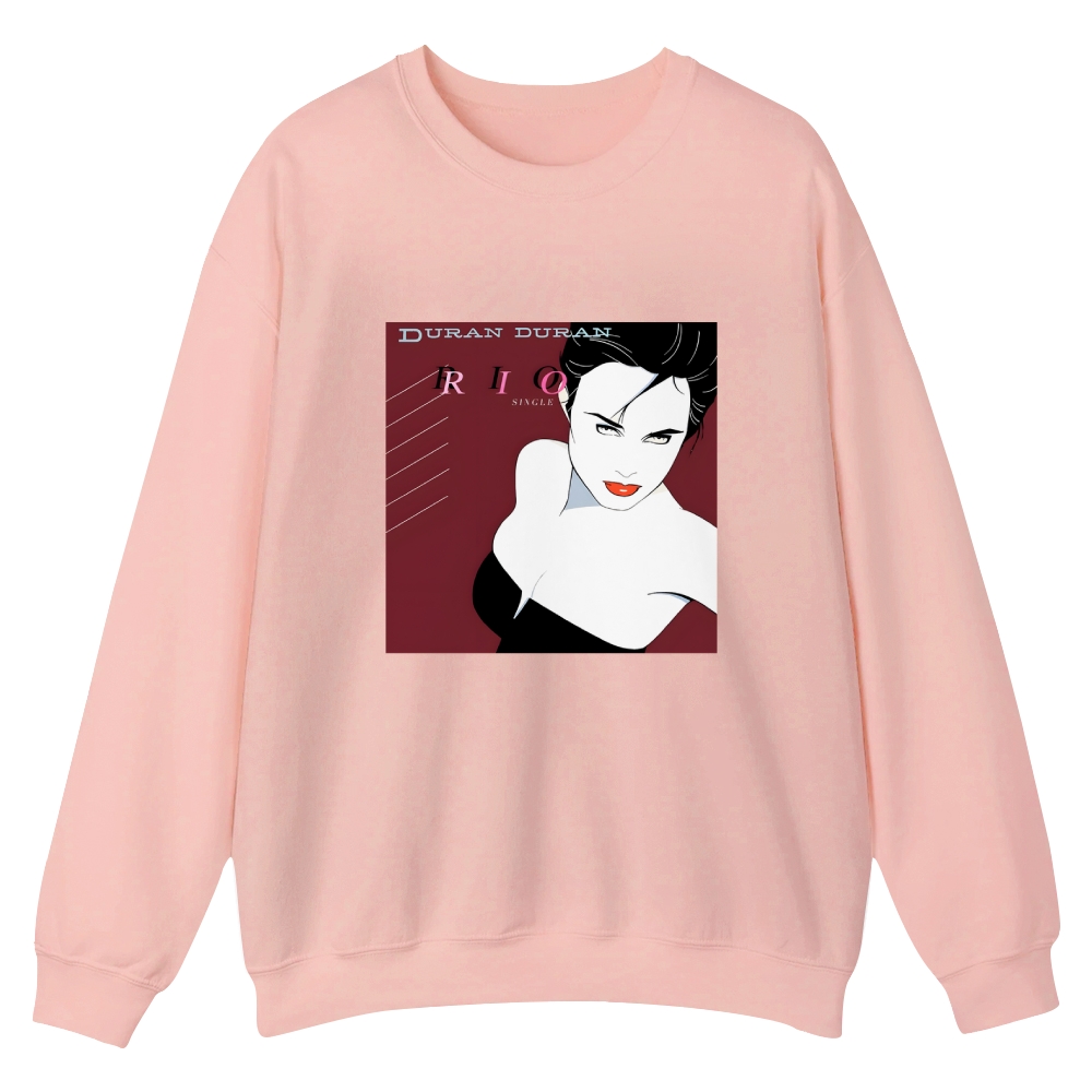 Duran Duran Rio album cover graphic Casual Crewneck Sweatshirt