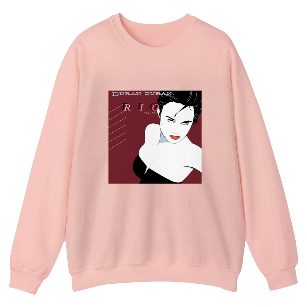 Duran Duran Rio album cover graphic Casual Crewneck Sweatshirt