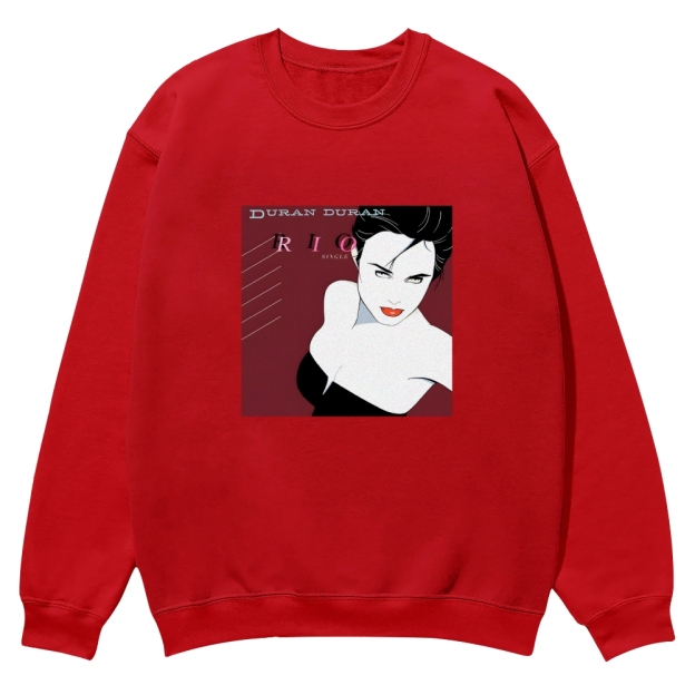 Duran Duran Rio album cover graphic Casual Crewneck Sweatshirt