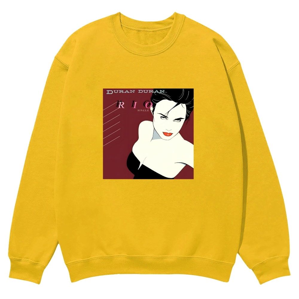 Duran Duran Rio album cover graphic Casual Crewneck Sweatshirt