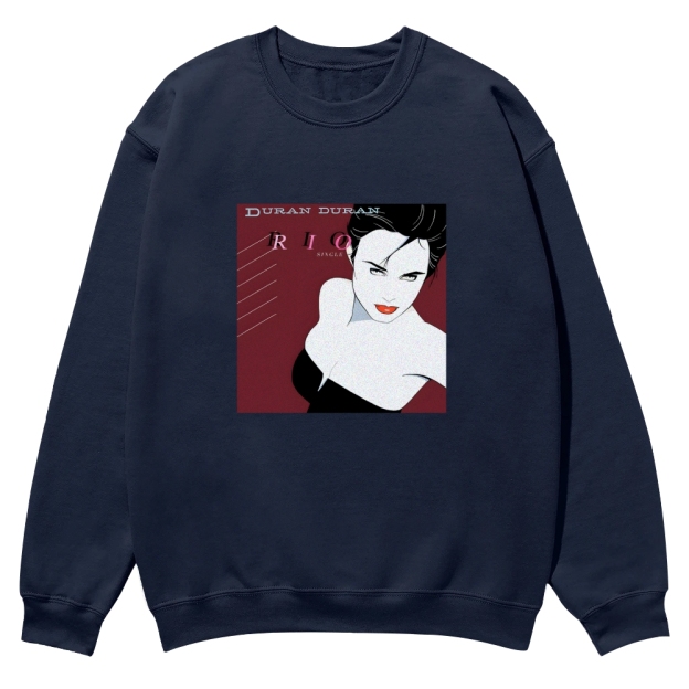 Duran Duran Rio album cover graphic Casual Crewneck Sweatshirt
