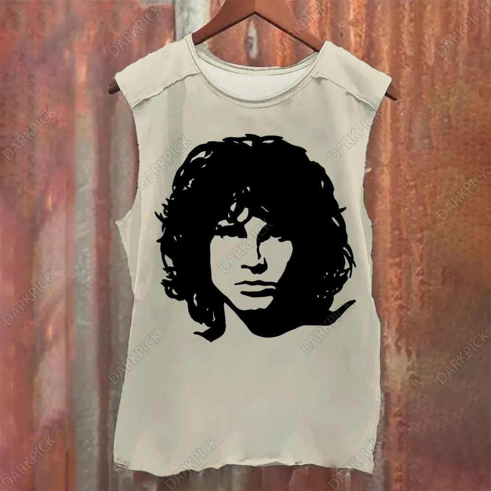 Jim Morrison Singer Tank Top