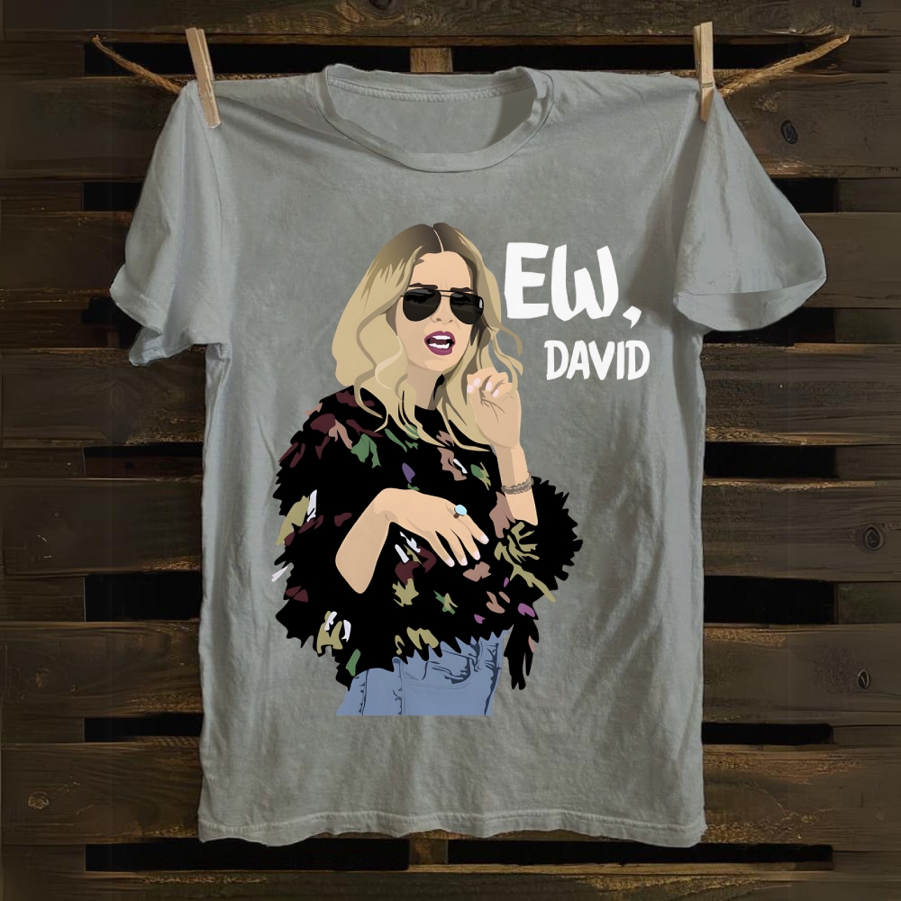 "Ew, David" Schitt's Creek TV cotton T-shirt