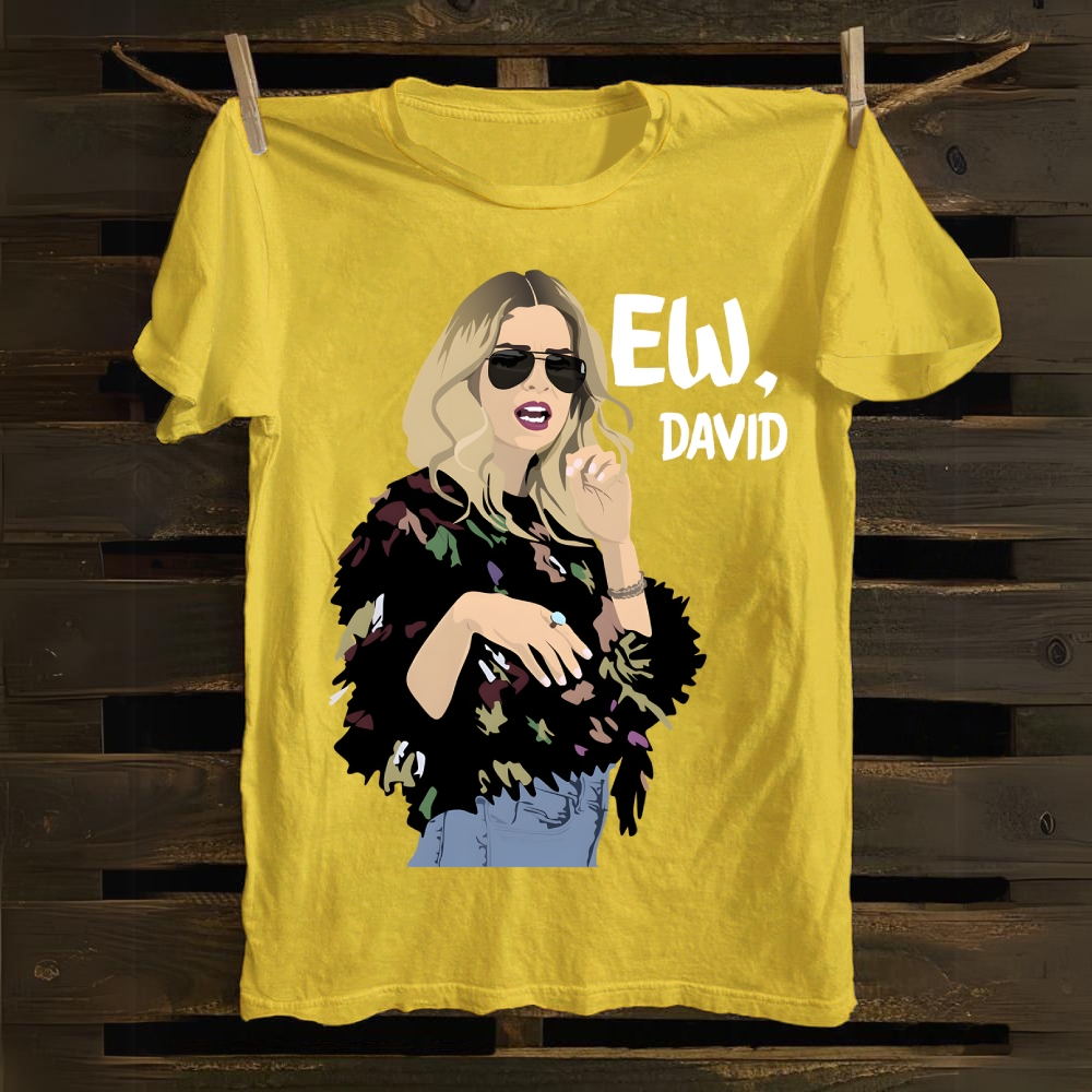 "Ew, David" Schitt's Creek TV cotton T-shirt