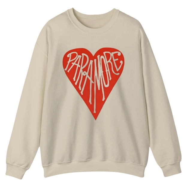 Paramore band Casual Crewneck Sweatshirt