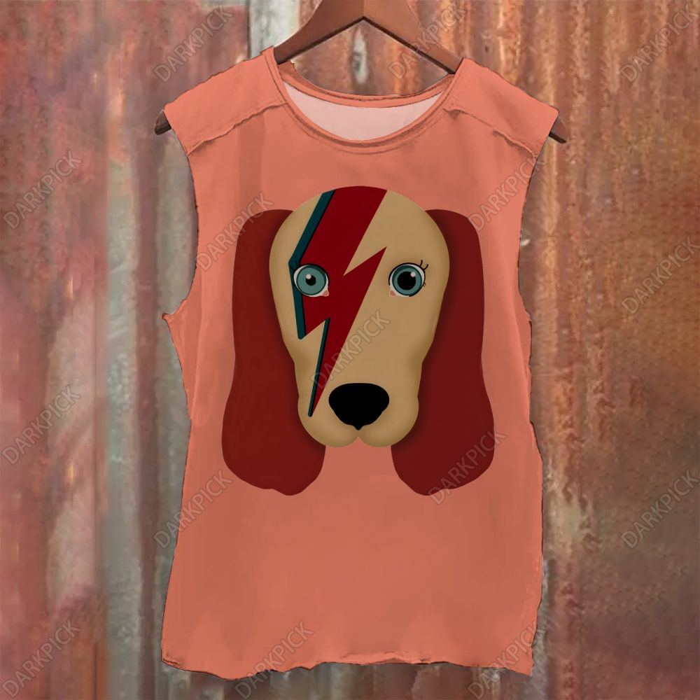 David Bowie Dog Tank Top