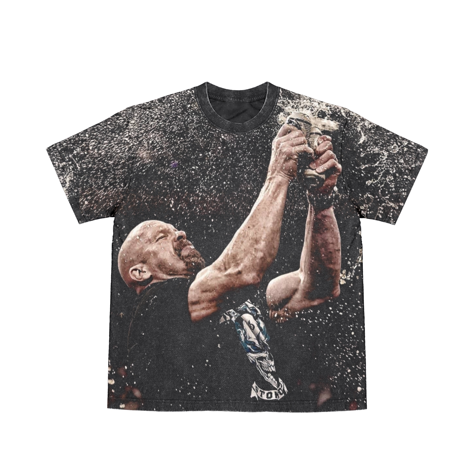 Wrestling Stone Cold Steve Austin washed t shirt – darkpick