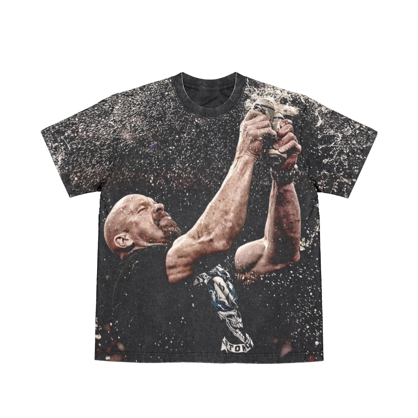 Wrestling Stone Cold Steve Austin washed t shirt – darkpick