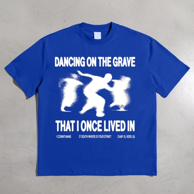 Dancing on the Grave That I Once Lived In Cotton T-shirt