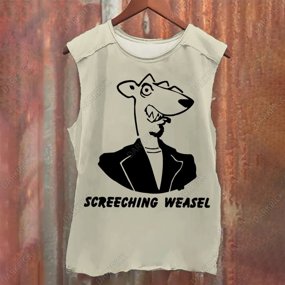 Screeching Weasel Band Tank Top