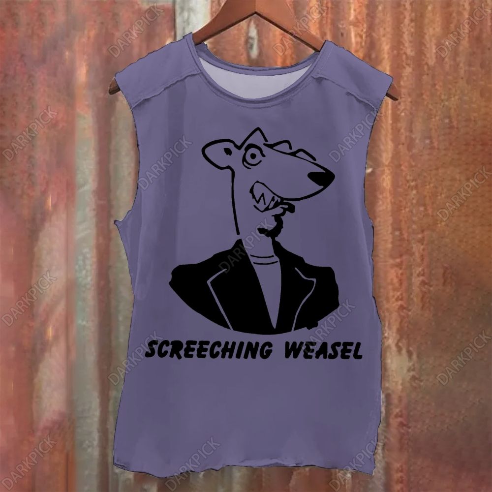 Screeching Weasel Band Tank Top