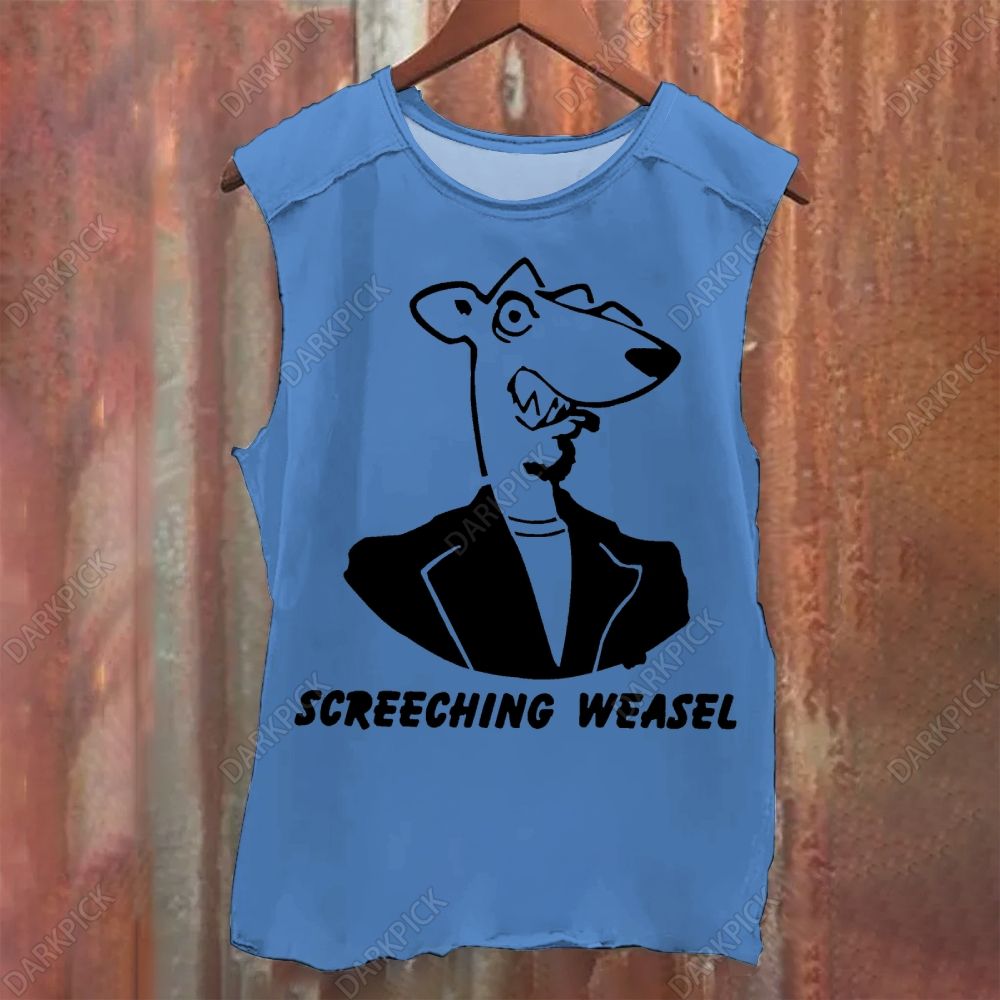 Screeching Weasel Band Tank Top