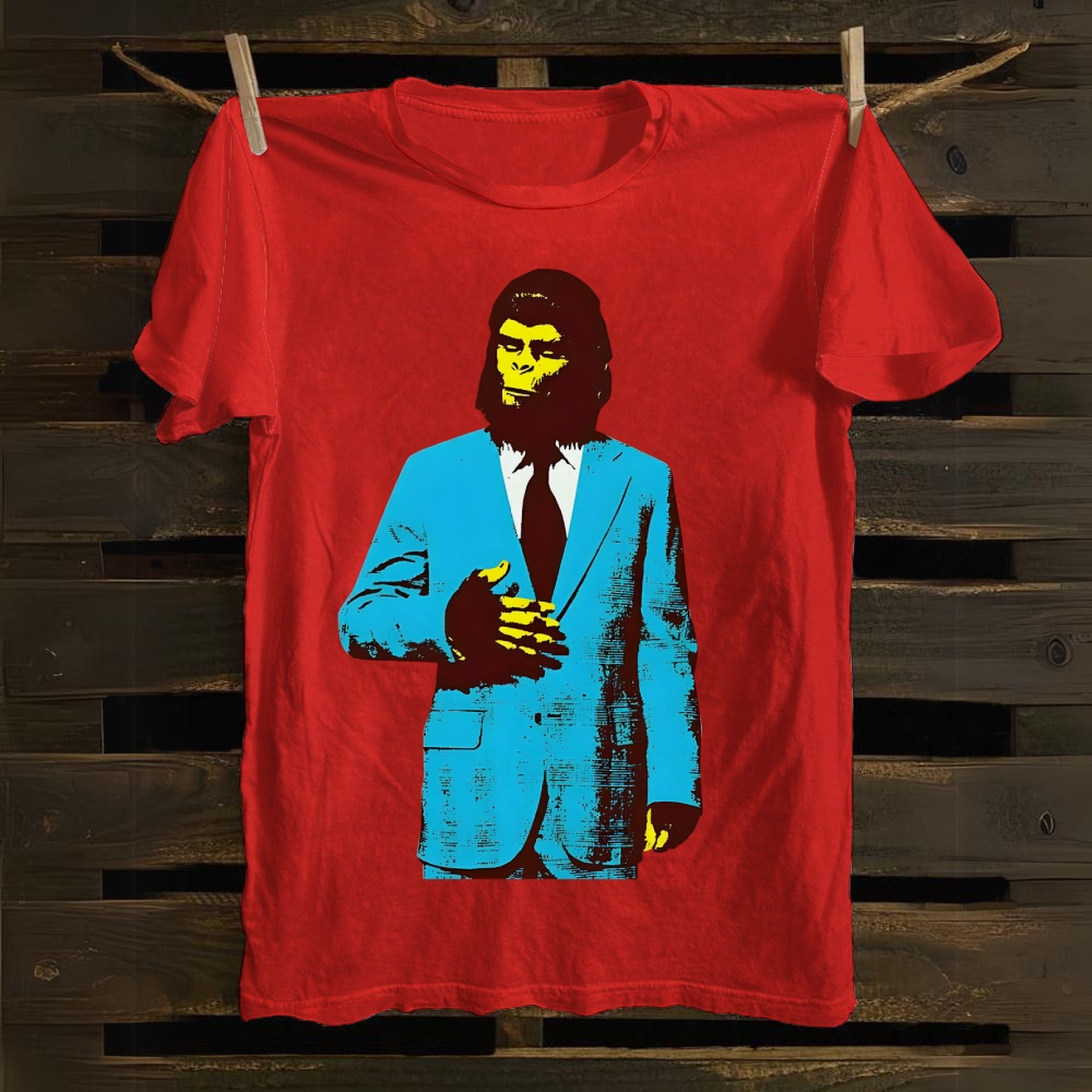 Planet of the Apes movie cotton T-shirt