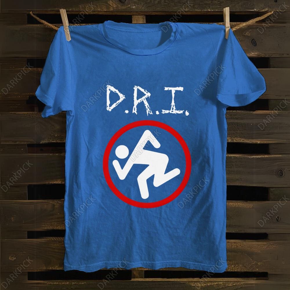 D.R.I. Dirty Rotten Imbeciles Band cotton T-shirt