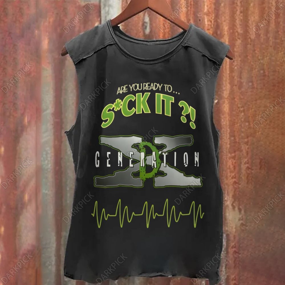 Wrestling DX Generation Are You Ready To Sck It Tank Top