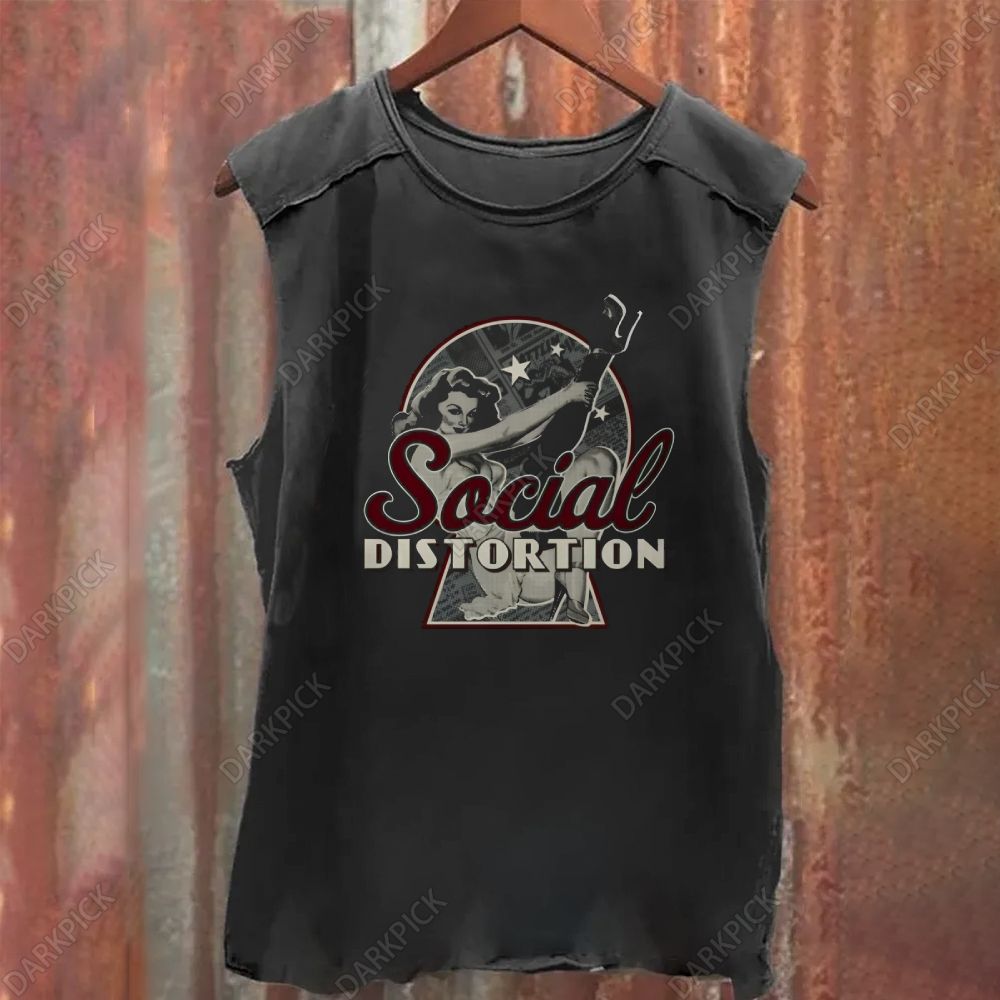 Social Distortion Rock Band Tank Top