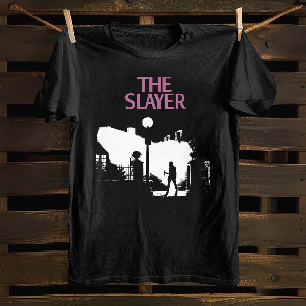 Buffy × The Exorcist Retro Horror Mashup cotton T-shirt