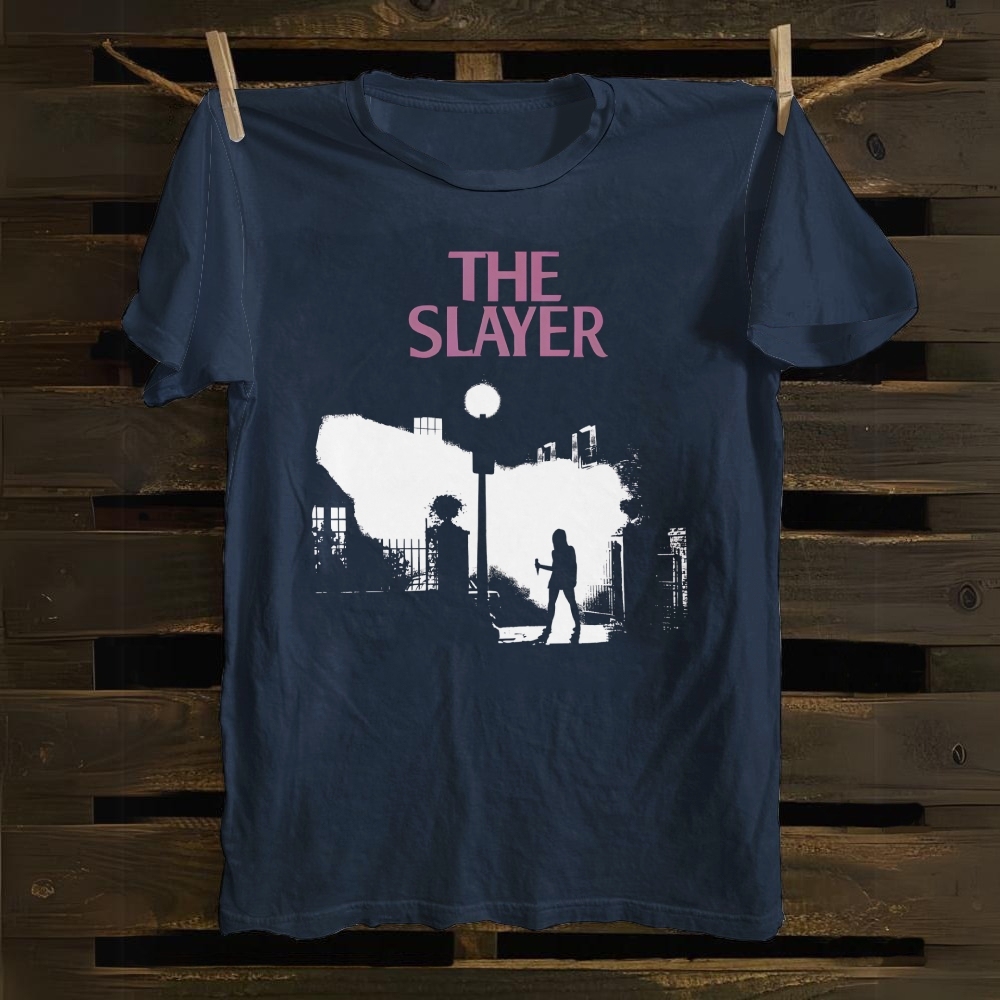 Buffy × The Exorcist Retro Horror Mashup cotton T-shirt