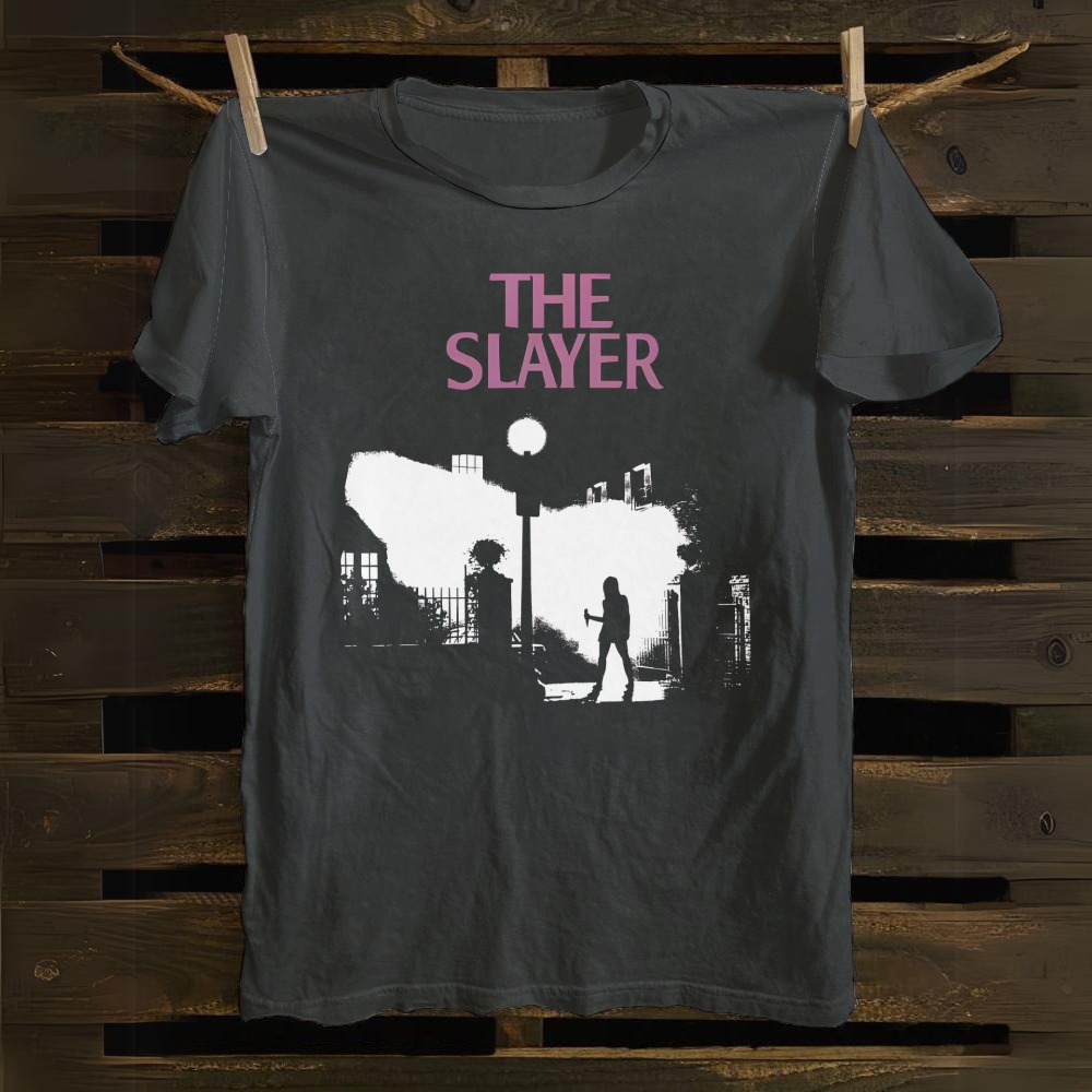 Buffy × The Exorcist Retro Horror Mashup cotton T-shirt