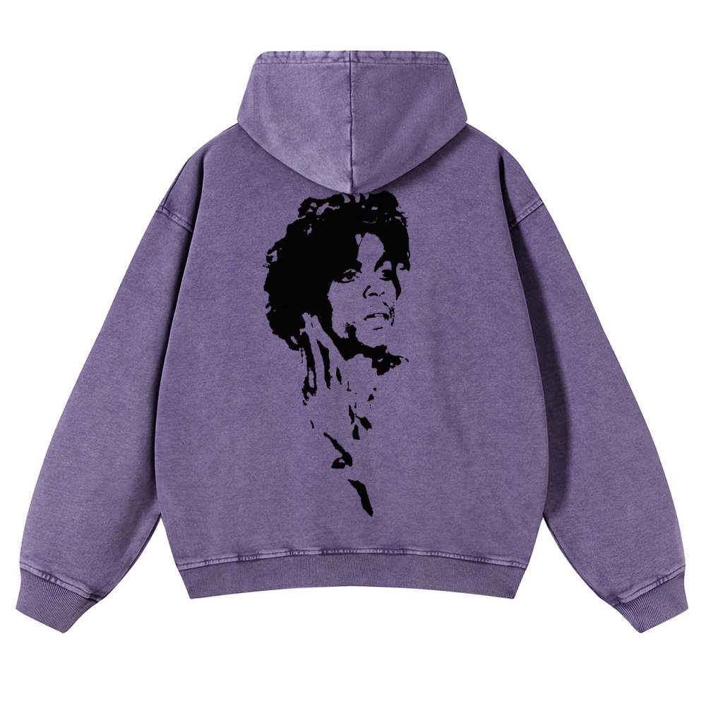 Prince Unisex washed hoodie