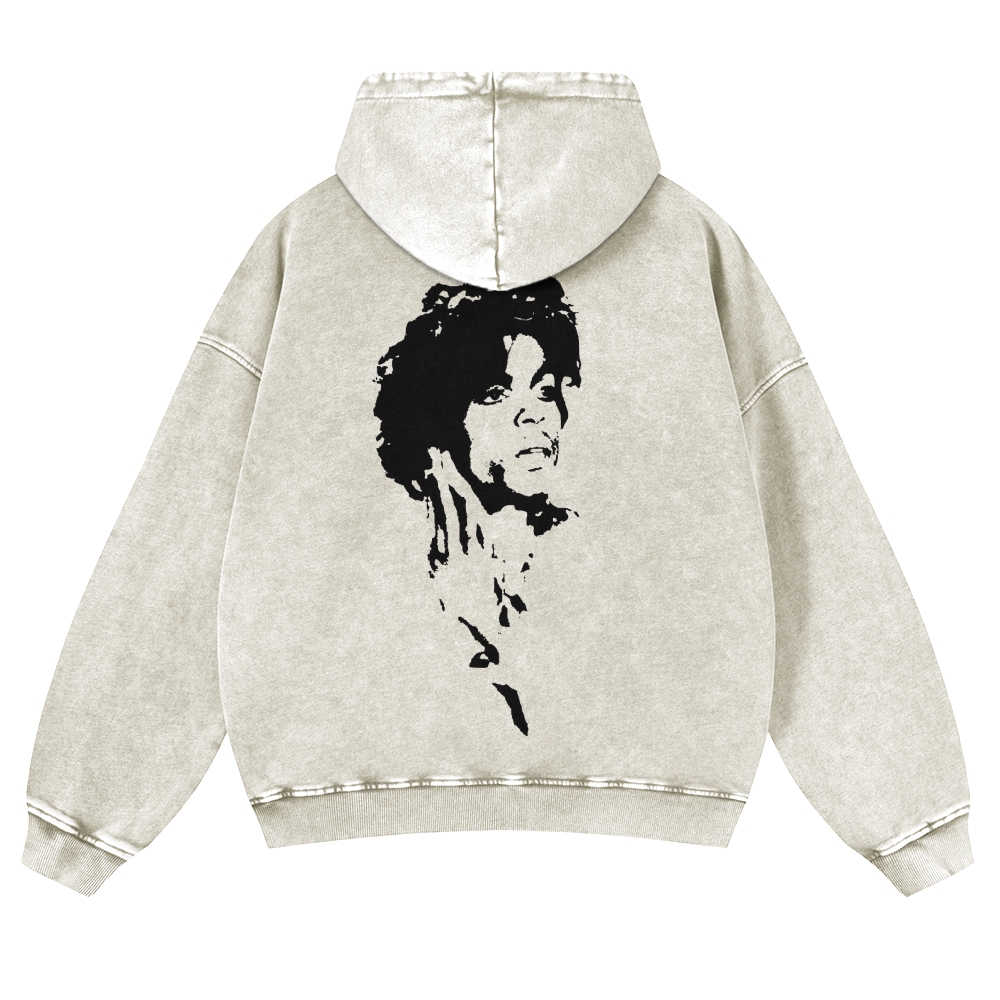 Prince Unisex washed hoodie