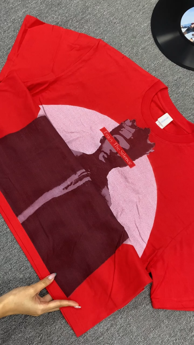 Enjoy the Silence  Depeche Mode  All-over print pure cotton t-shirt