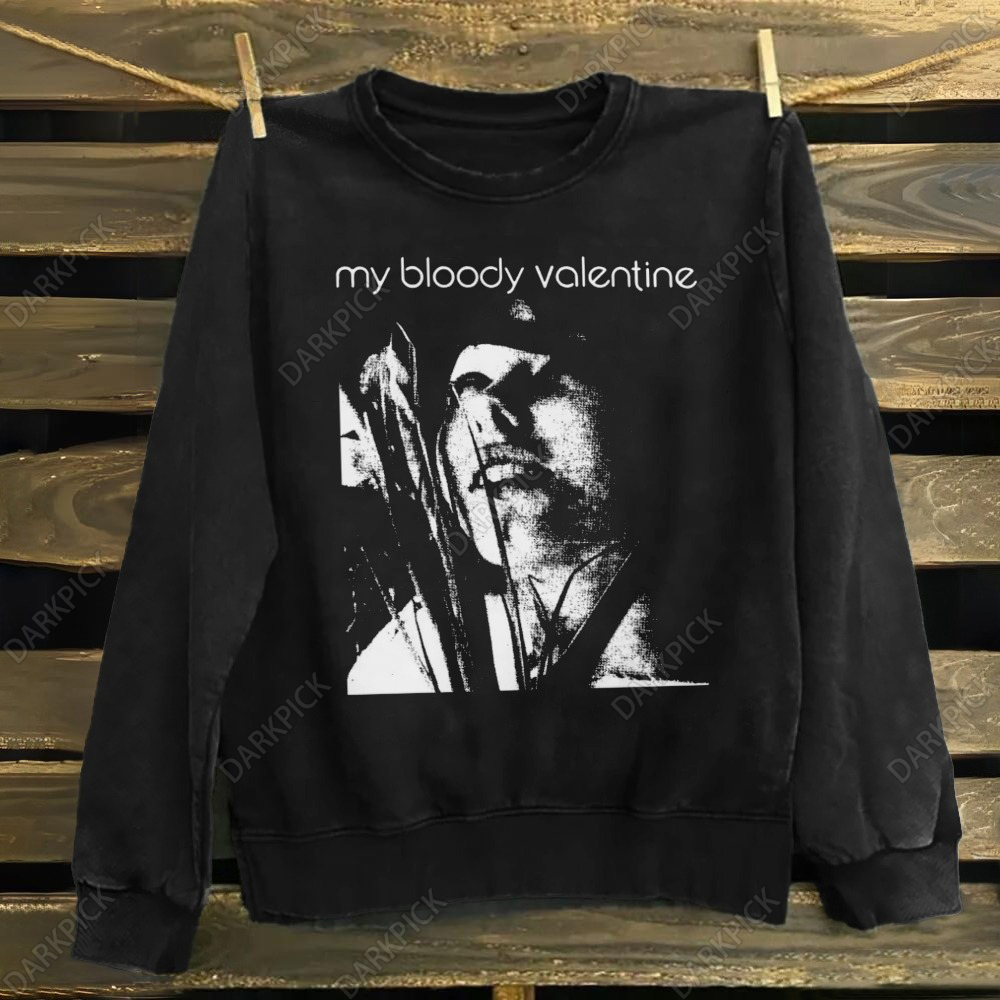 Unisex Cotton My Bloody Valentine Horror Movie Sweatshirt
