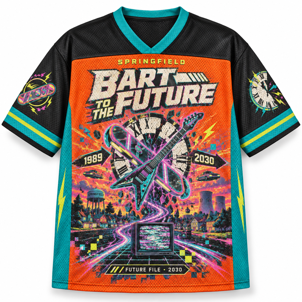 Bart To The Future Springfield Jersey