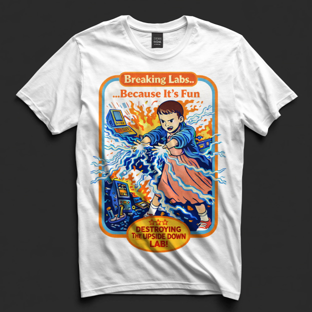 Stranger Things cotton T-shirt