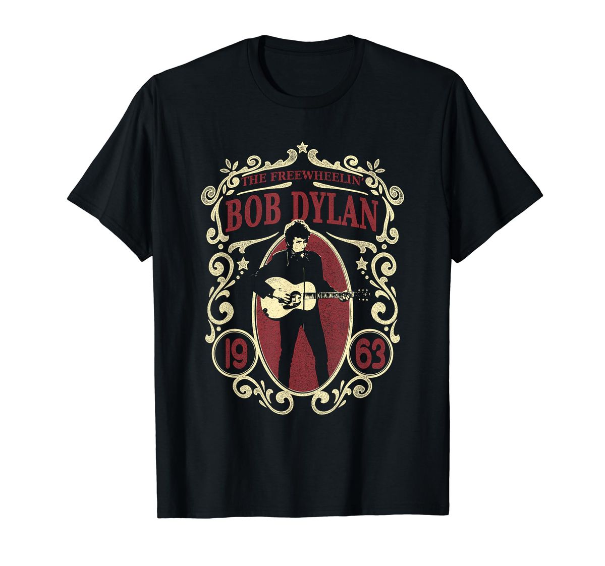 Bob Dylan Singer Cotton T-shirt
