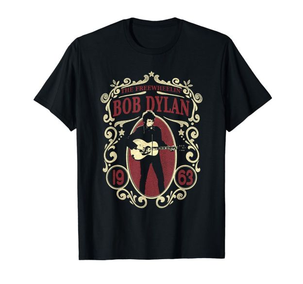 Bob Dylan Singer Cotton T-shirt