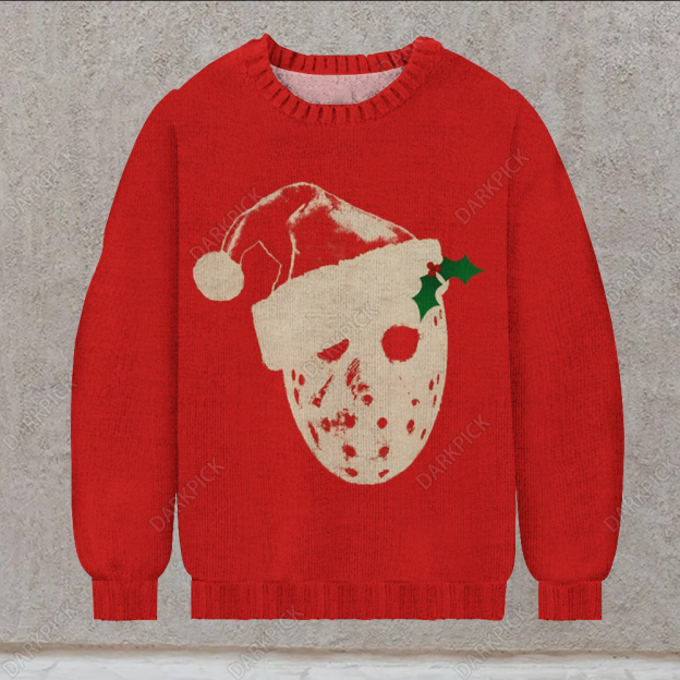 Christmas illustrations Crew Neck Sweater