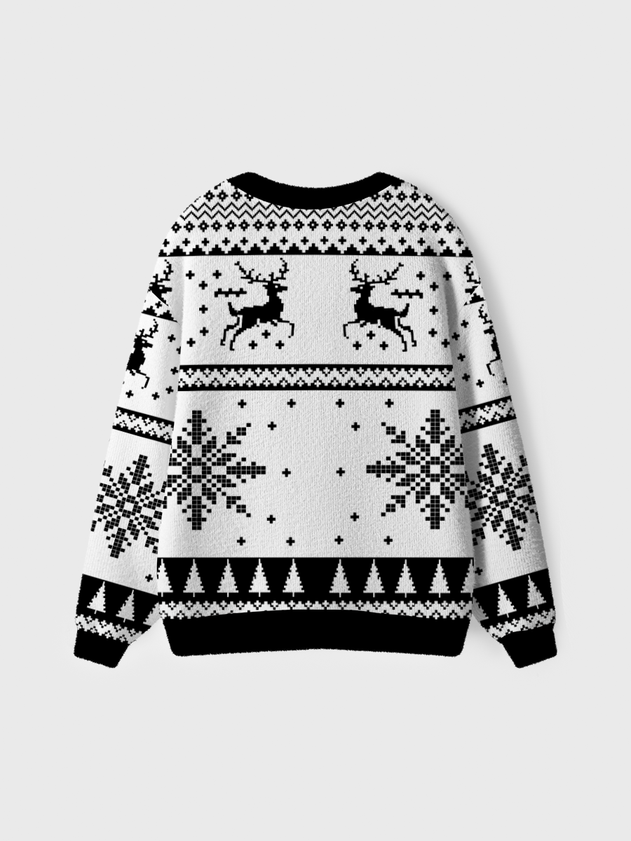 Vintage Christmas Holiday Ugly Cardigan Sweaters