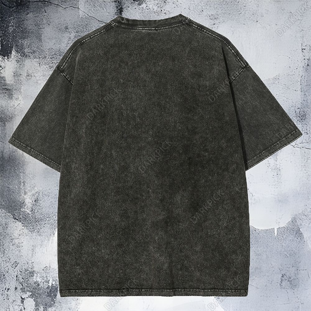 The Babadook horror tarot card   Washed T-Shirt