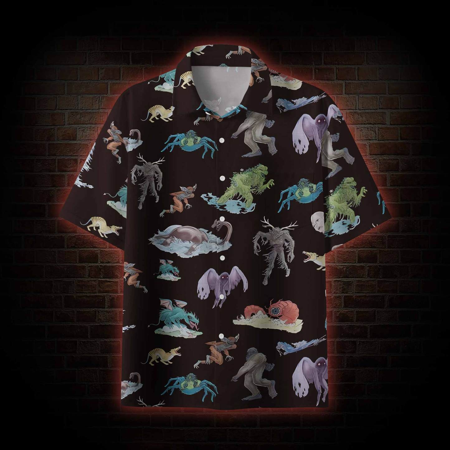 Cryptids Hawaiian Shirt