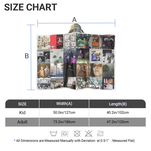 $uicideboy$ Wearable Hooded Blanket – Underground Spirit