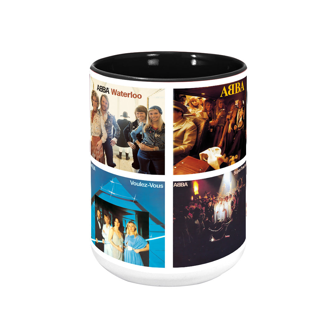 ABBA Albums Cover Collection Retro Mug