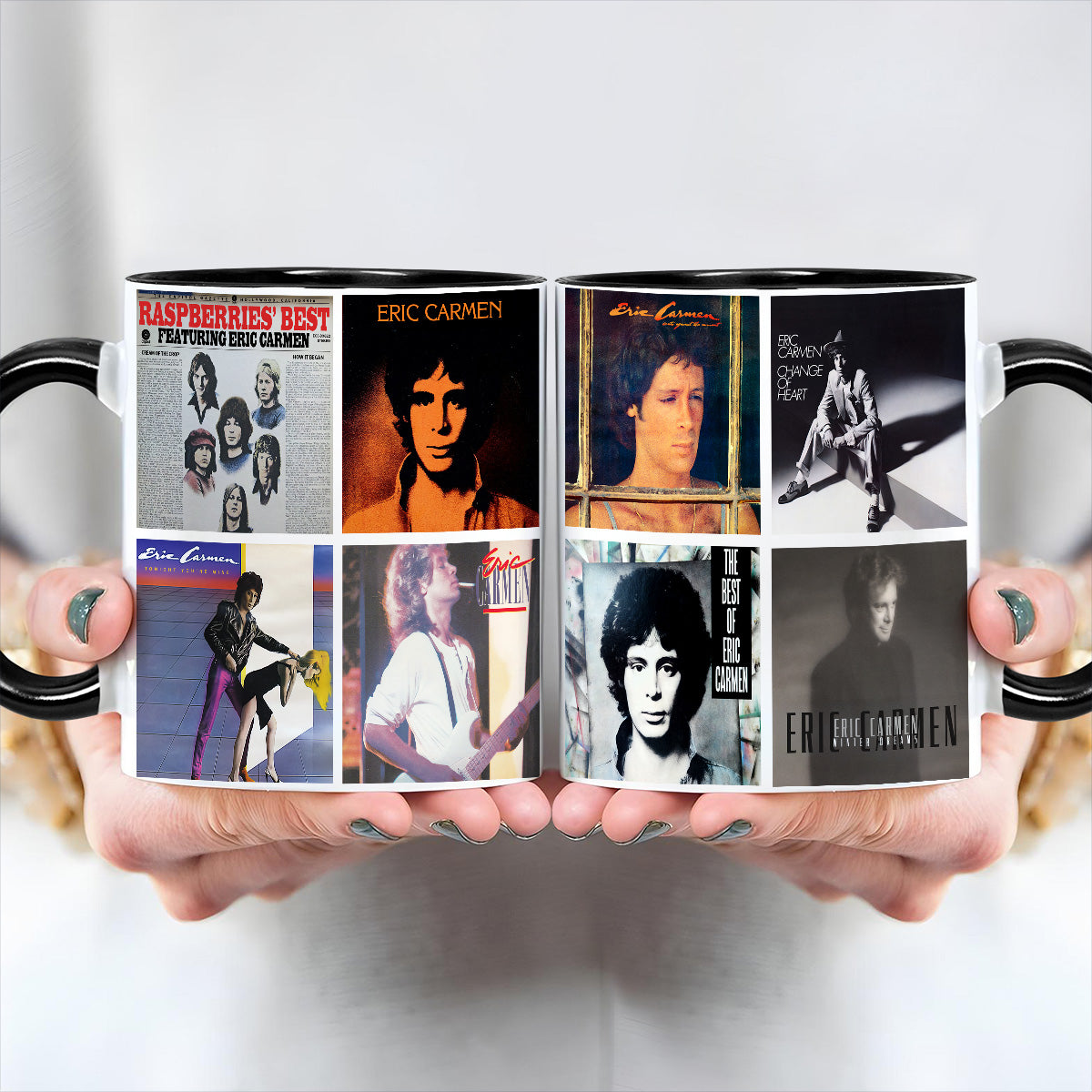 Eric Carmen Albums Cover Collection Retro Mug