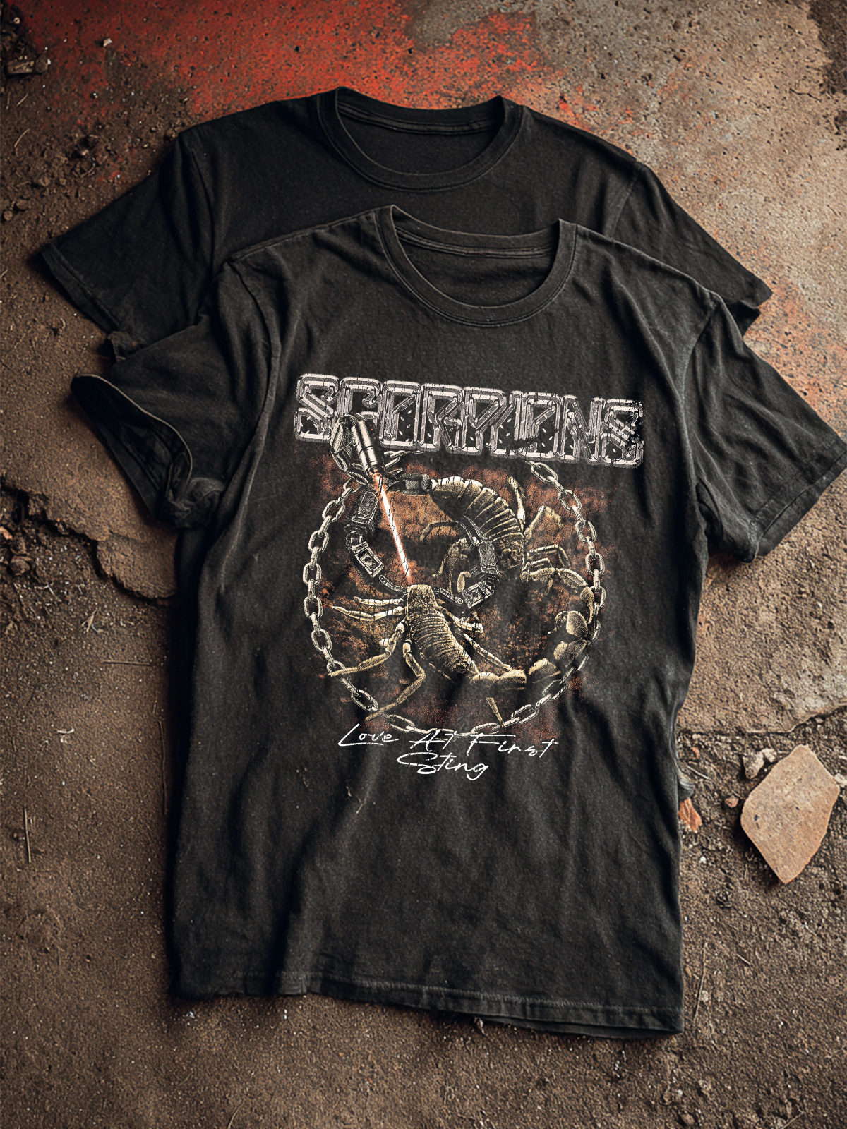 Scorpions Band Love At First Sting T-Shirt