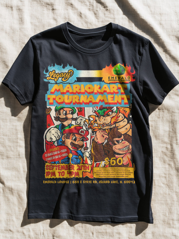 Mario Kart Championship cotton T-shirt