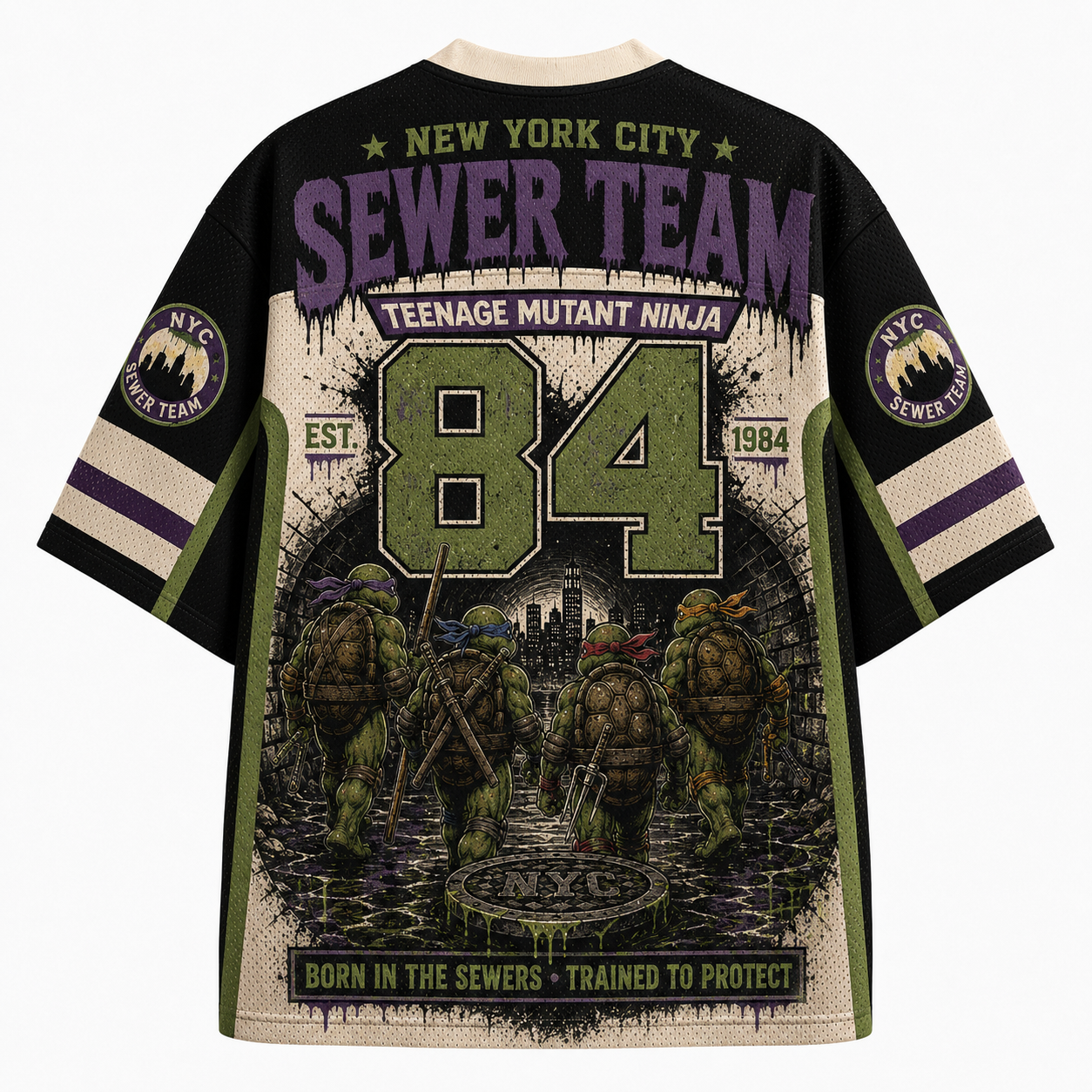 Teenage Mutant Ninja Turtles Jersey T‑Shirt
