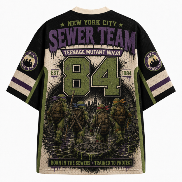 Teenage Mutant Ninja Turtles Jersey T‑Shirt