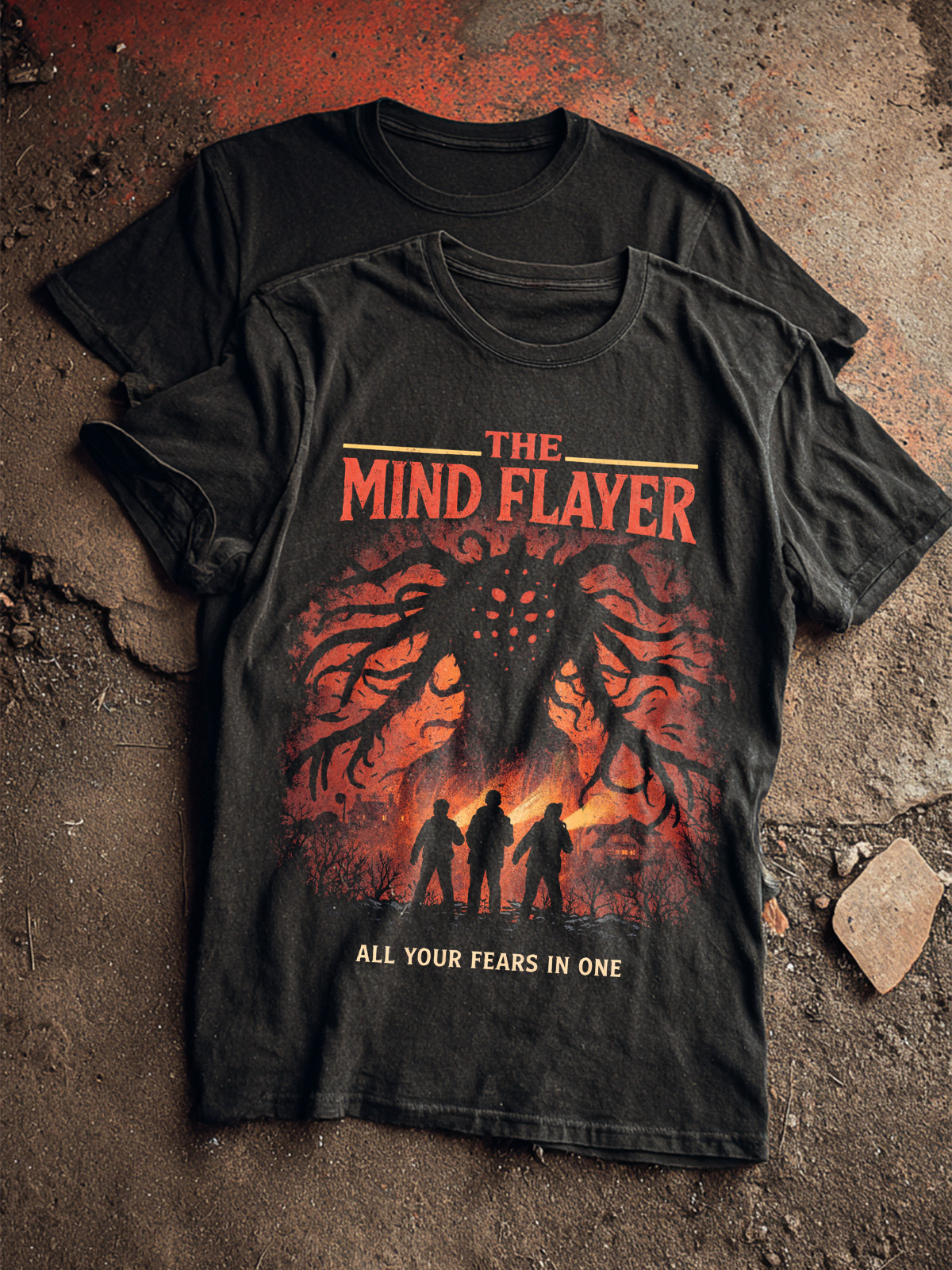 Mind Flayer cotton T-shirt