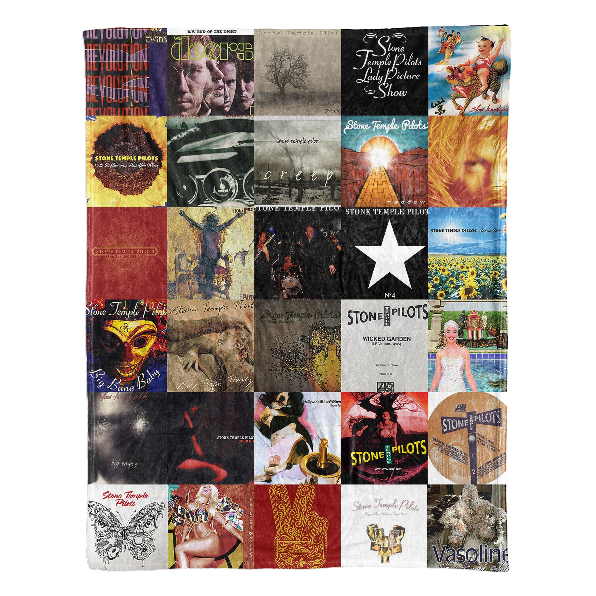 Stone Temple Pilots Sherpa Blanket – A Grunge-Era Tribute for True Fans