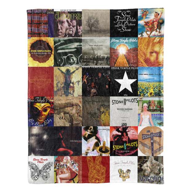 Stone Temple Pilots Sherpa Blanket – A Grunge-Era Tribute for True Fans