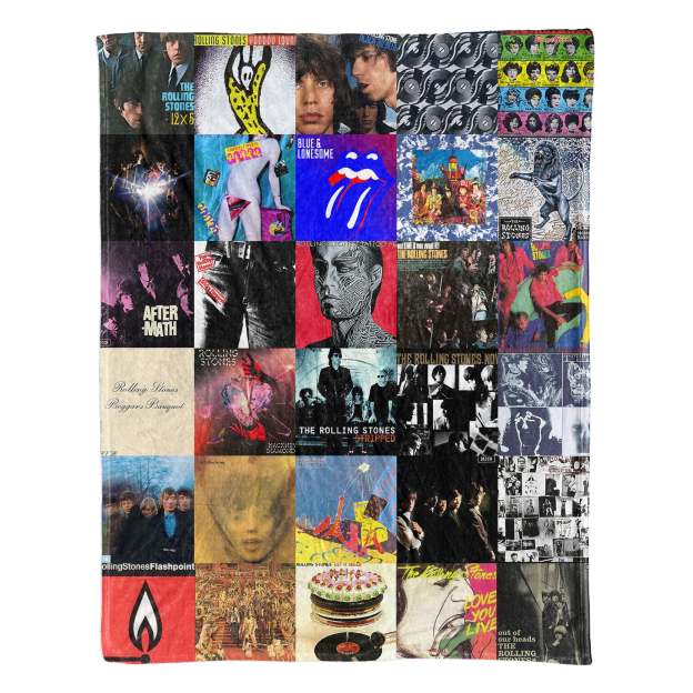 The Rolling Stones Sherpa Blanket – A Rock ’n’ Roll Legacy You Can Wrap Up In